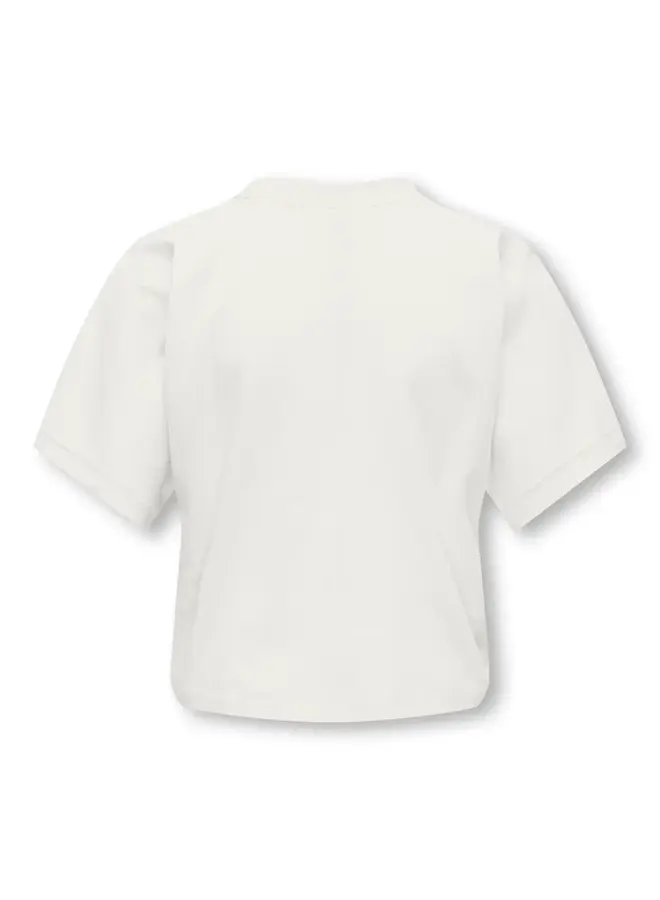 Kids Only - Stella print top - Cloud dancer up