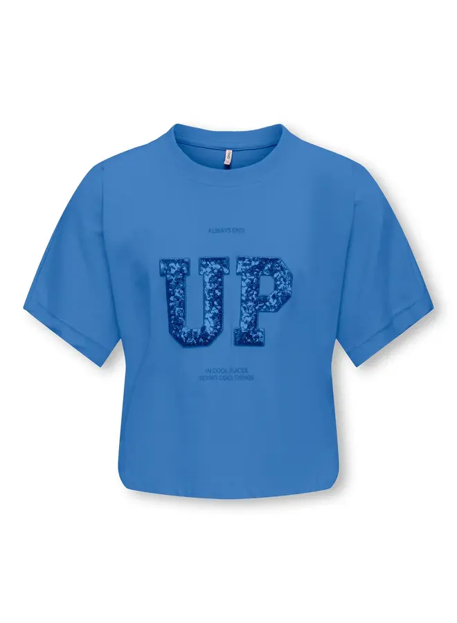 Kids Only - Stella print top - Ultramarine up