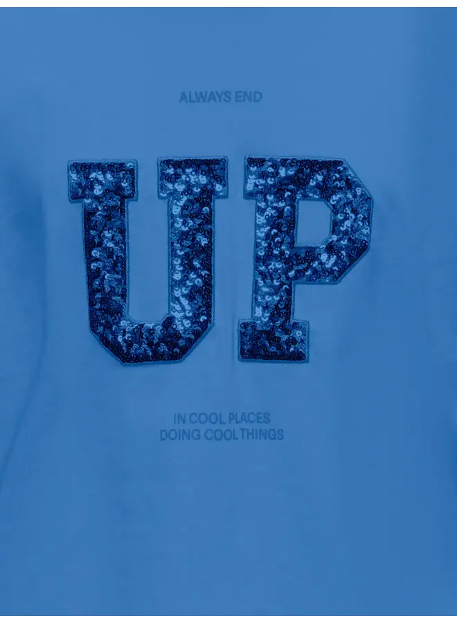 Kids Only - Stella print top - Ultramarine up