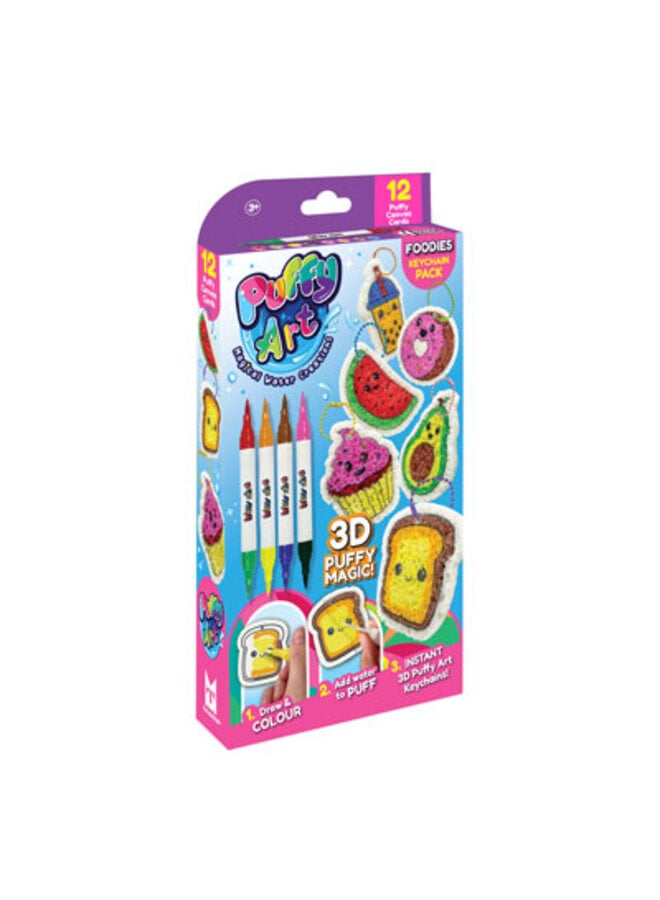 Puffy art - Foodies large pack