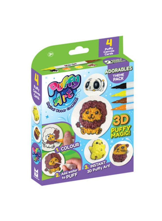 WOW Art - Puffy art - Adorables small pack