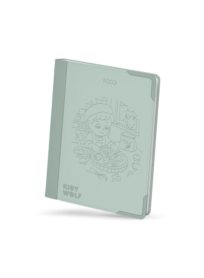 Kidywolf - Kidydraw-pad tekentablet - Food around the world