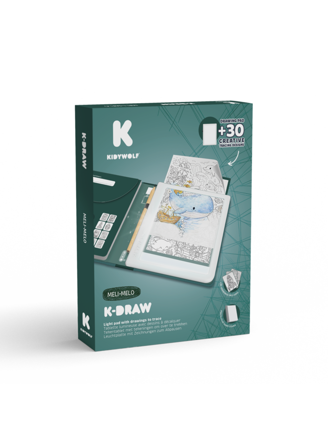 Kidywolf - Kidydraw-pad tekentablet - Melimelo