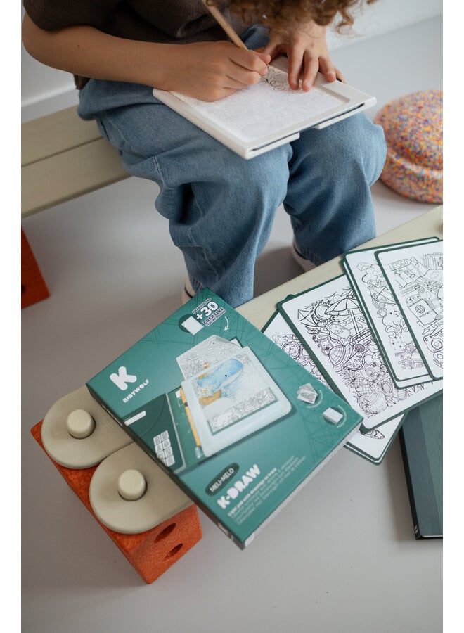 Kidywolf - Kidydraw-pad tekentablet - Melimelo