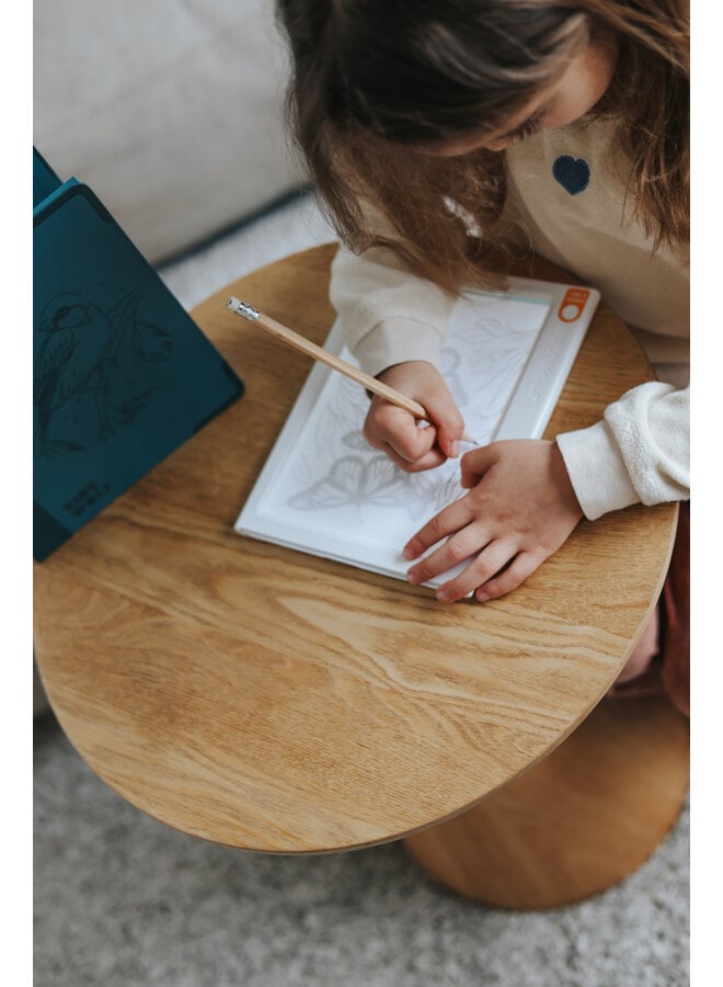 Kidywolf - Kidydraw-pad tekentablet - Food around the world