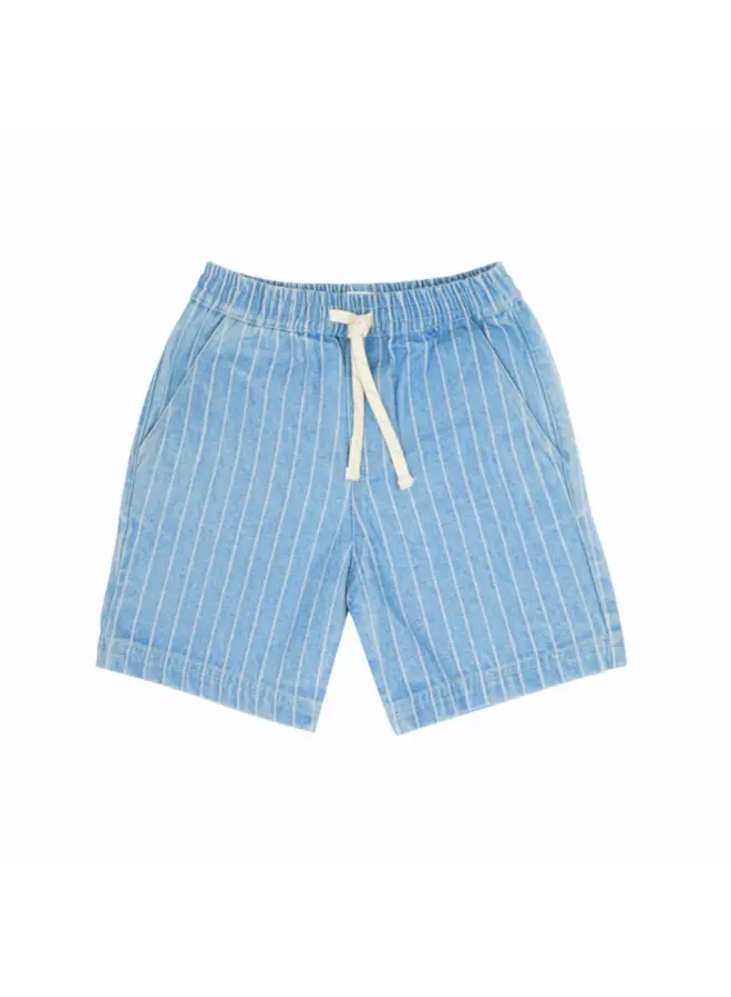 Jenest - Knox stripe shorts - Indigo stripe