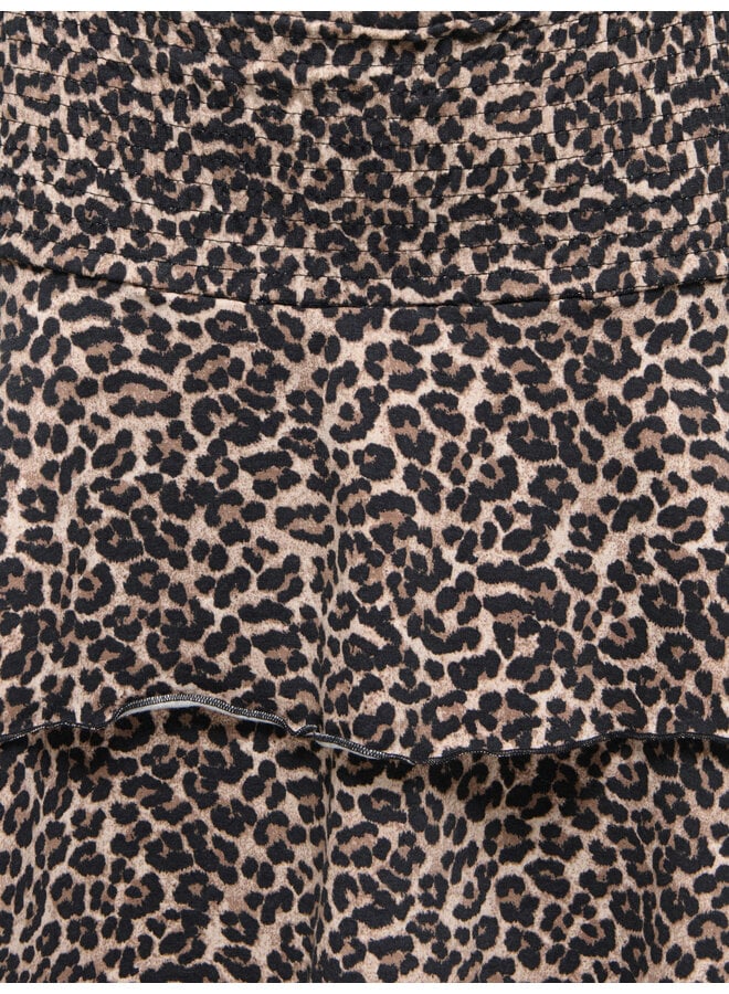 Kids Only - Sida-amanda smock skort - Black leo