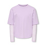 Kids Only - Mena ls lace top - Orchid bloom