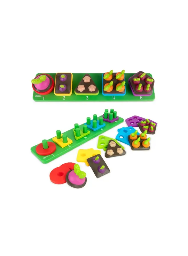 Stacking shapes garden