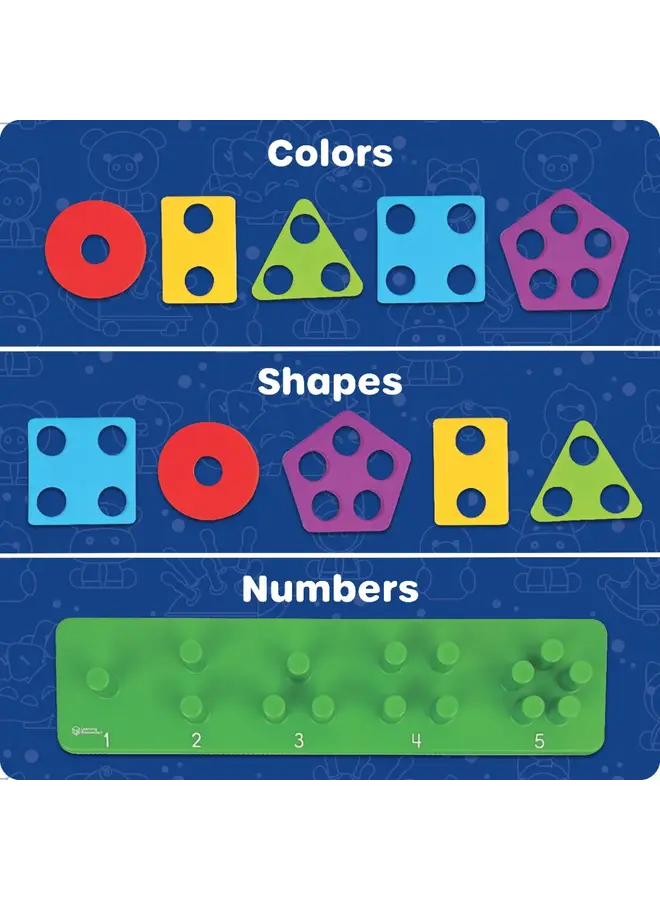 Learning Resources - Stacking shapes garden
