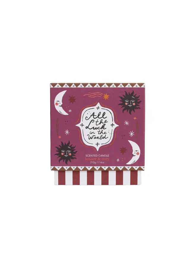 All the Luck in the World - Leisure & cosy scented candle (210g)