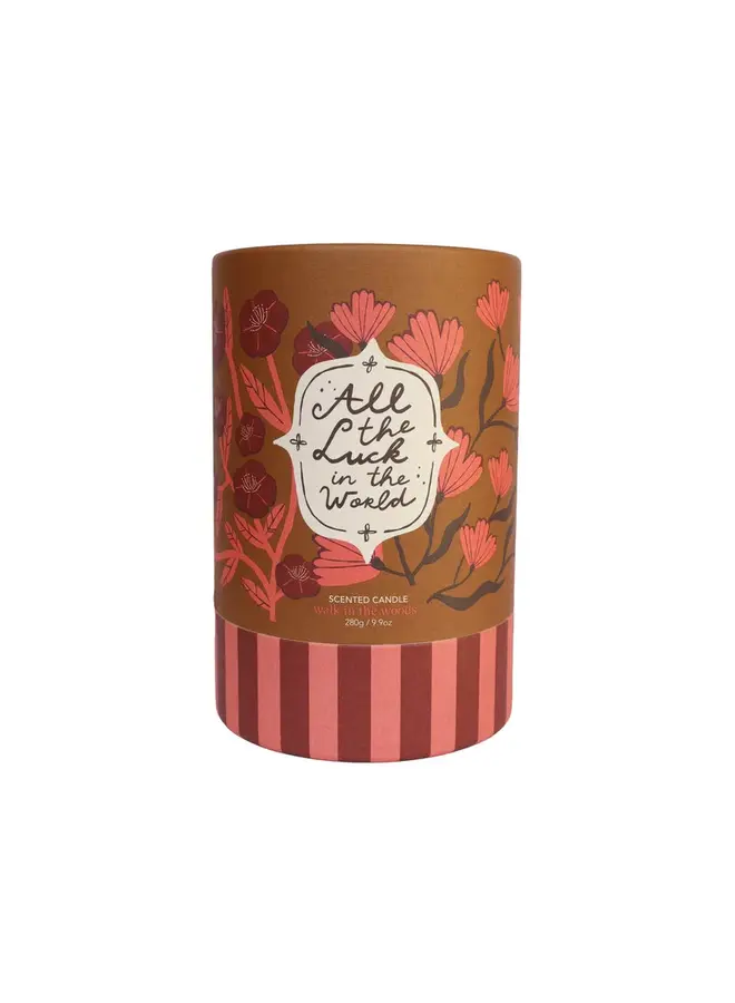 All the Luck in the World - Walk in the woods scented candle (280g)