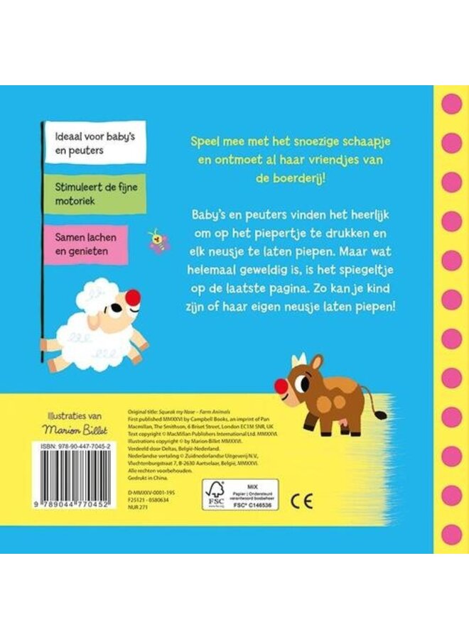 Deltas - Druk op mijn neusje - Dieren van de boerderij