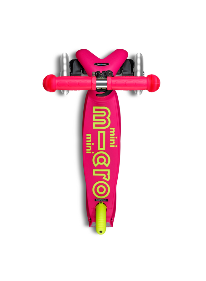 Micro Step - Mini Micro inklapbaar LED - Roze/Geel