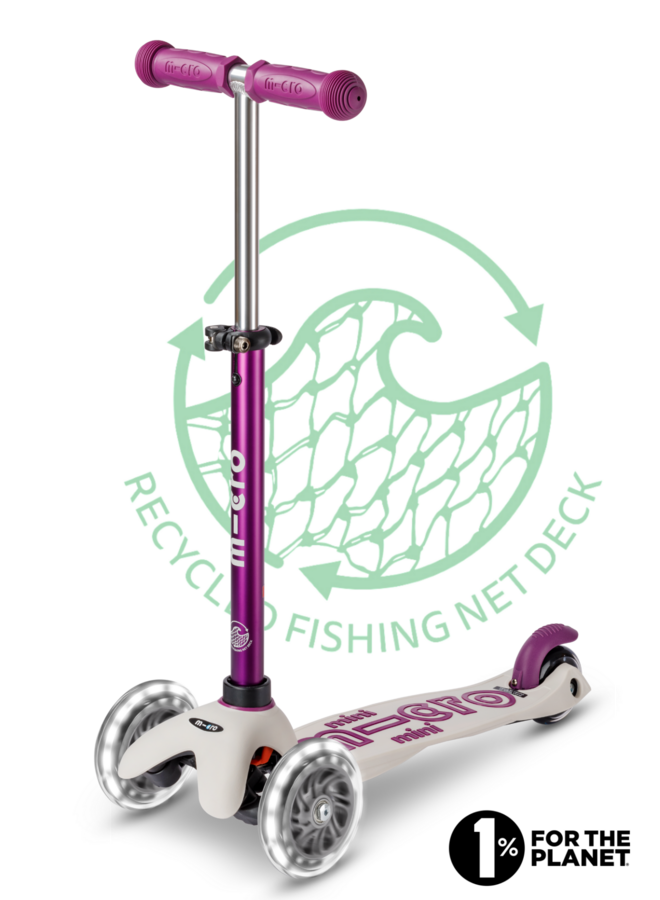 Micro Step - Mini Micro step Deluxe ECO LED - Paars