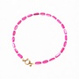 LOVEissue - Necklace - Shell fuchsia