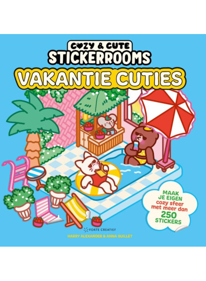 Cozy & cute stickerrooms - Vakantie cuties
