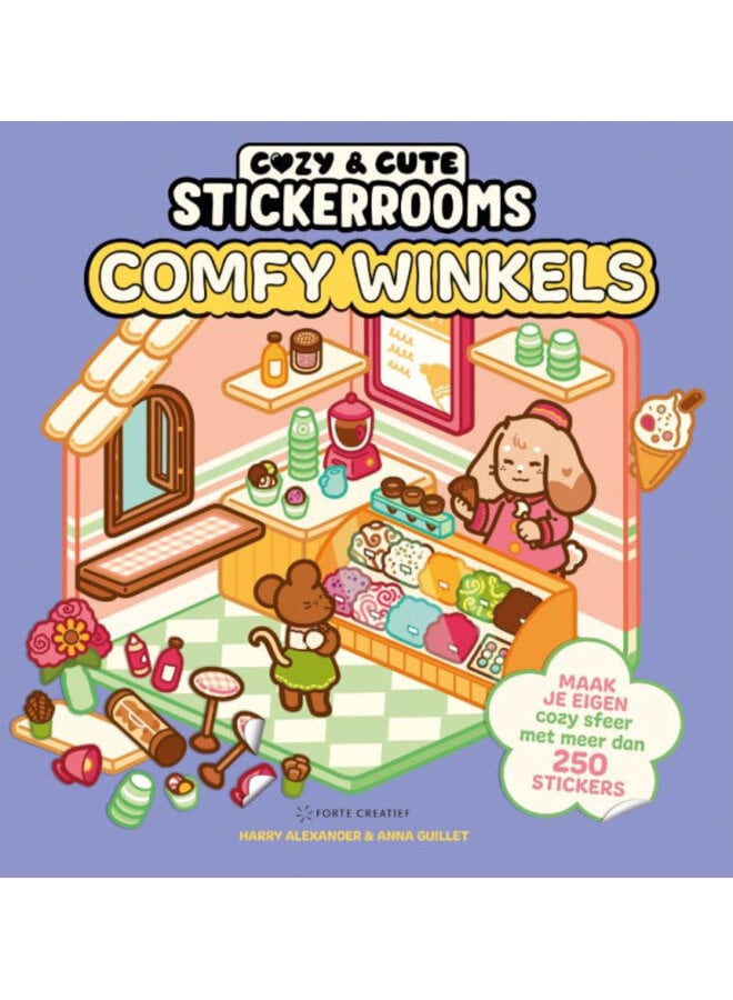Uitgeverij Lannoo - Cozy & cute stickerrooms - Comfy