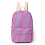 Studio Noos - Poplin striped midi backpack - Raspberry