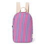 Studio Noos - Poplin striped mini backback - Raspberry