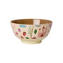 rice - Medium melamine kom - Zacht roze fairytale