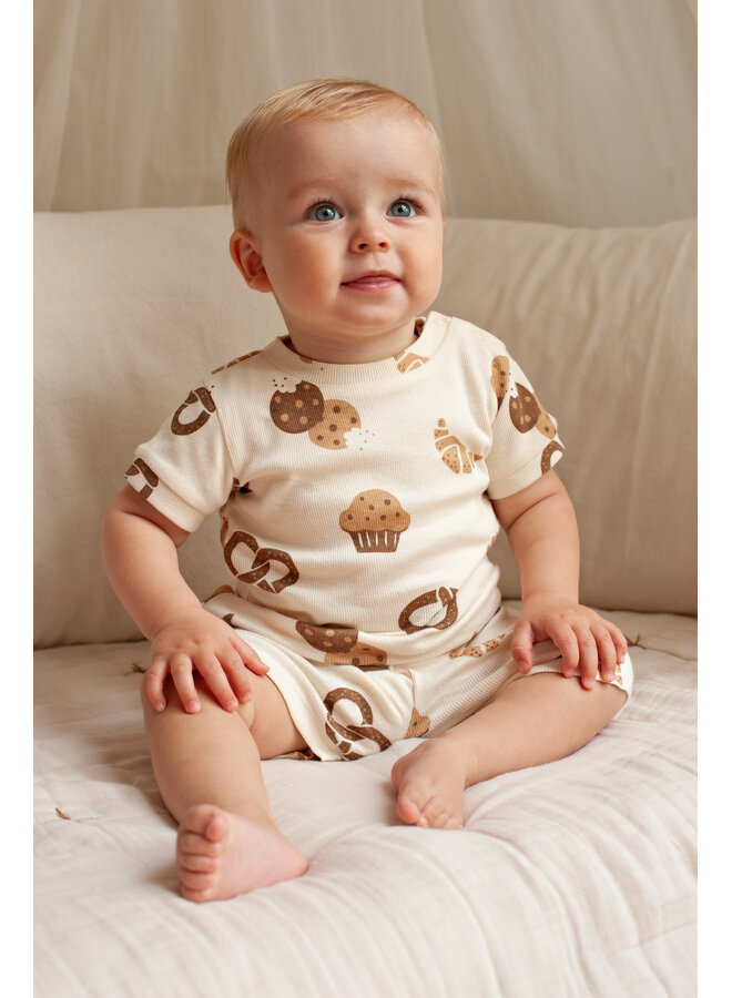 Feetje - Cosy crumbs - Premium Summerwear - Offwhite