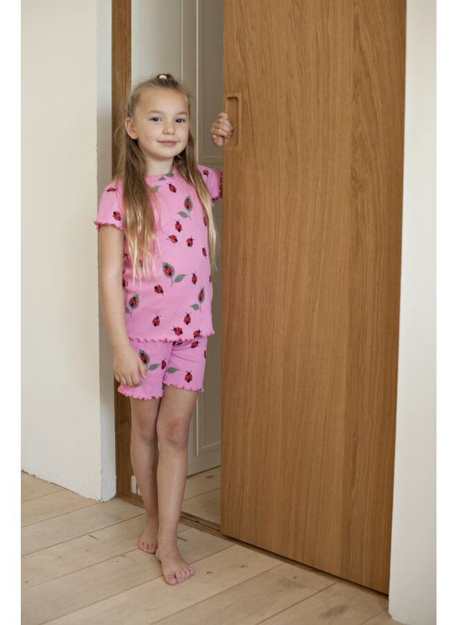 Feetje - Lily ladybug - Premium Summerwear - Pink