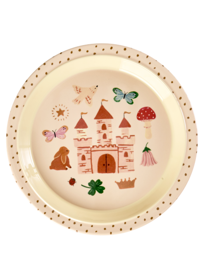 Kinderbord - Zacht roze fairytale