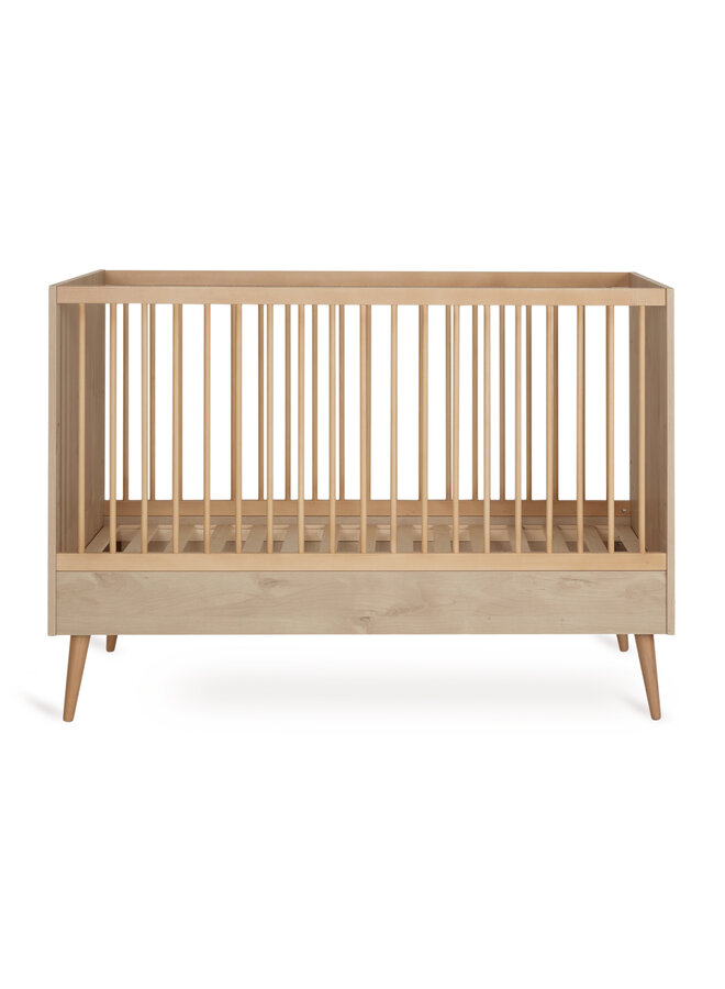 Cocoon bed 140x70 - Natural oak