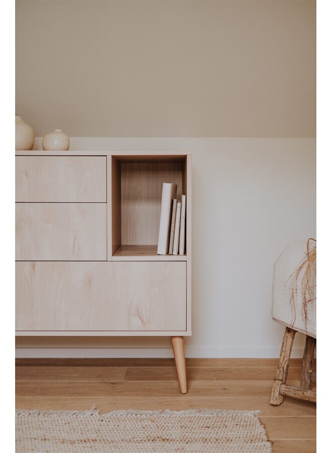 Quax - Cocoon commode - Natural oak