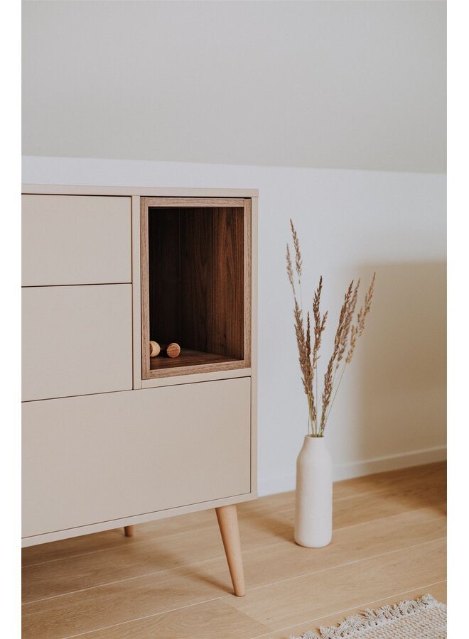 Quax - Cocoon nis commode - Walnut