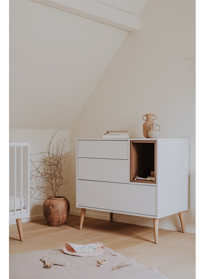 Quax - Cocoon nis commode - Walnut