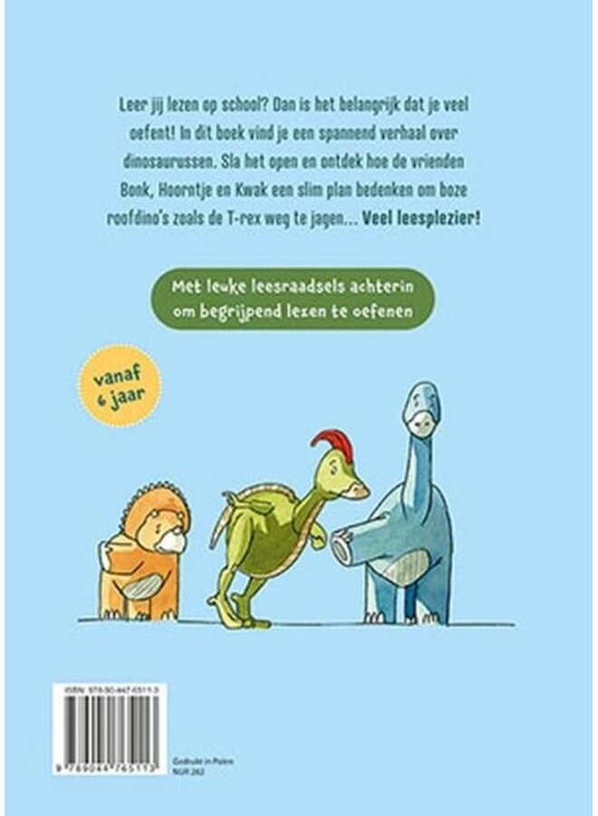 Deltas - Leespret beginnende lezers vanaf 6 jaar - Mijn eerste dino leesboek