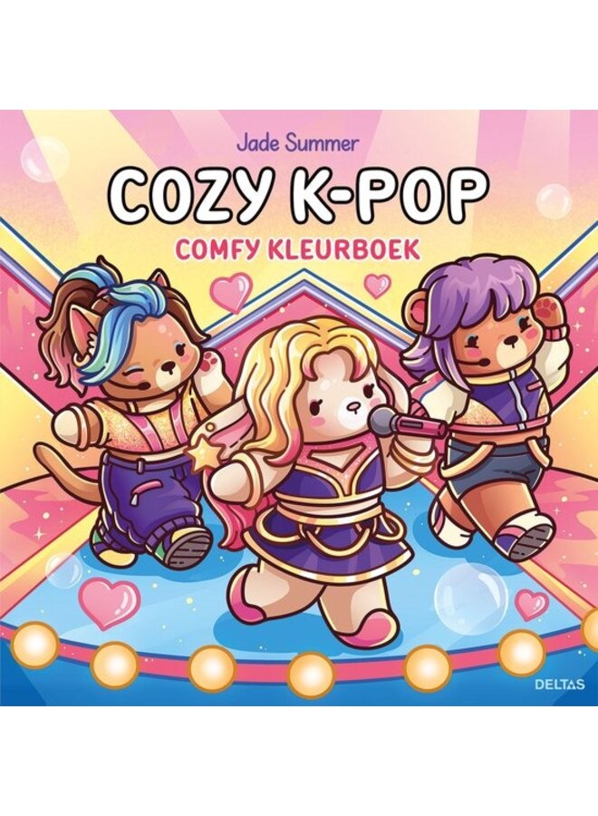 Cozy K-pop - Comfy kleurboek