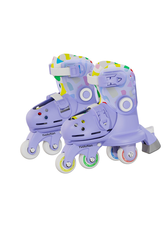 YC03E4 Twista skates - Purple (30 t/m 34) E4