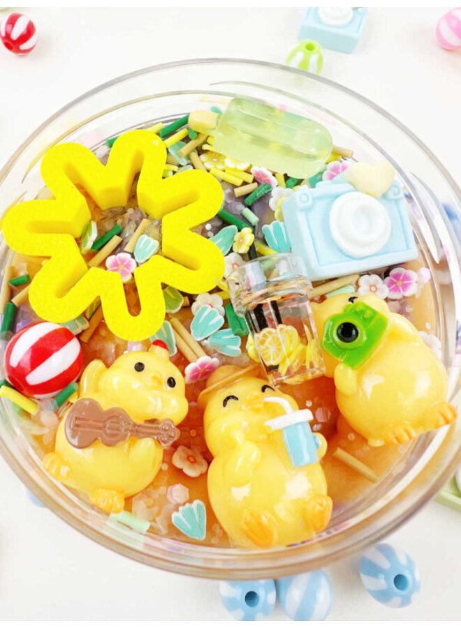Invitation to imagine - Duckies on holiday surprise pot