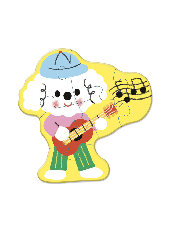 Janod - 2488 5 formaten puzzels - Muziek