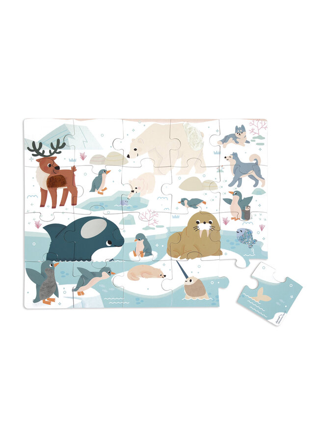 Janod - 2493 Voelpuzzel - Noordpool