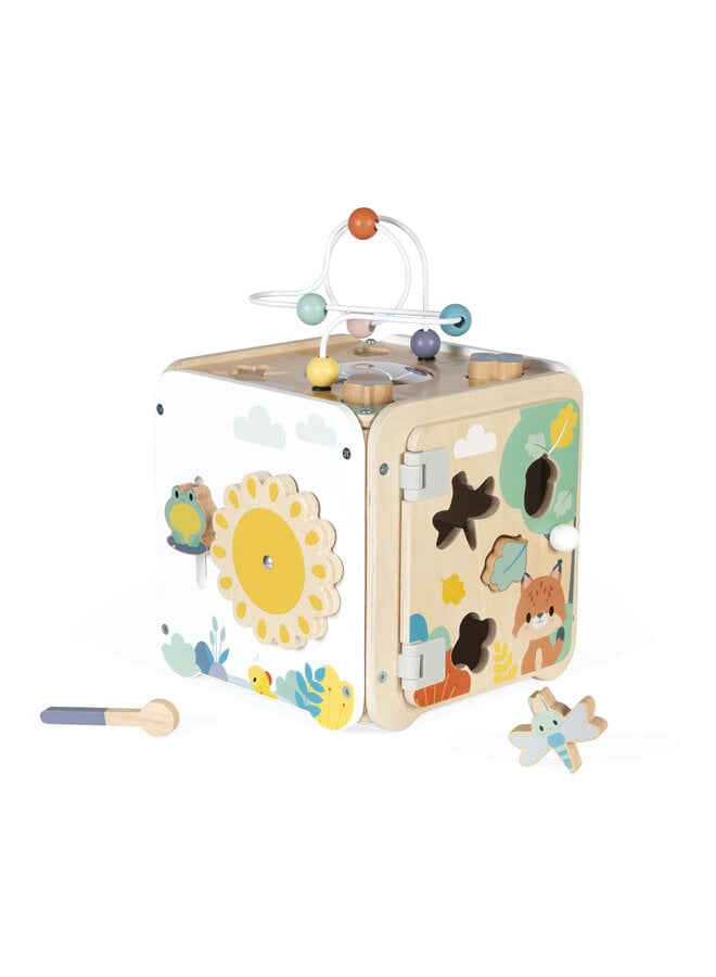 Janod - 5142 Pure - Activiteitenkubus maxi
