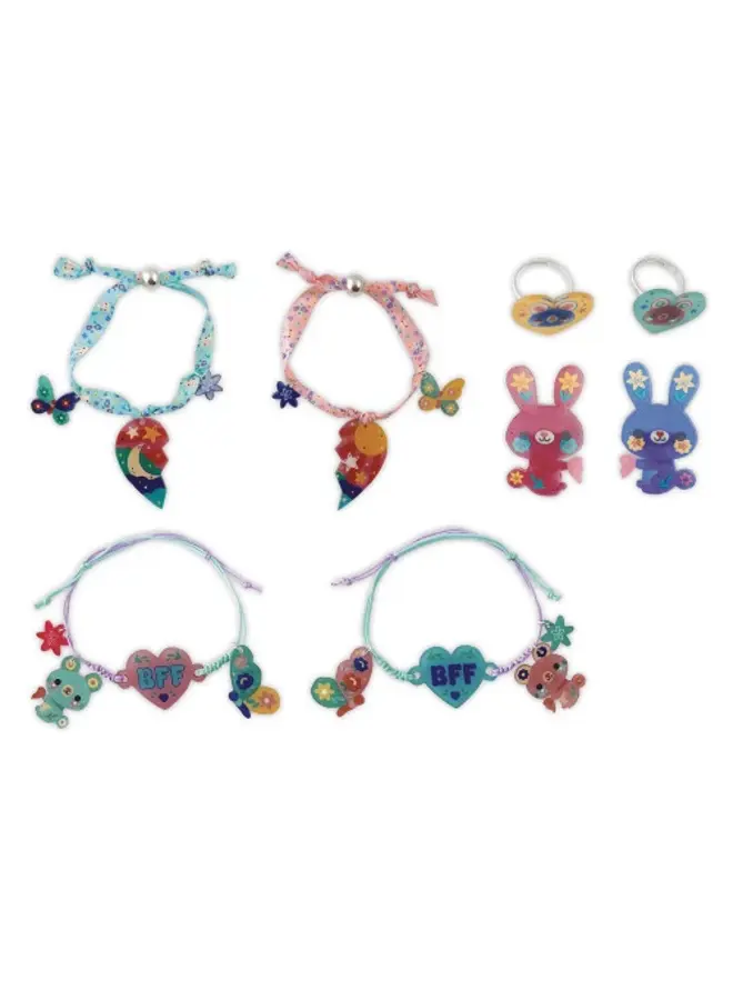 Janod - 9117 Atelier bijoux - Armbandjes maken vriendschap