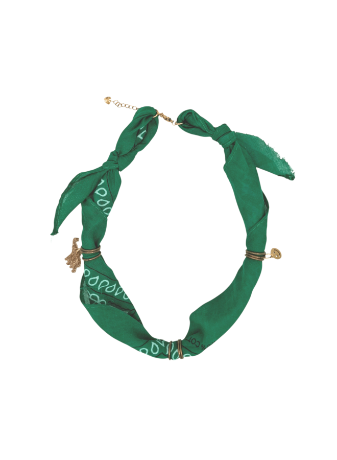 Bandana ketting - Groen