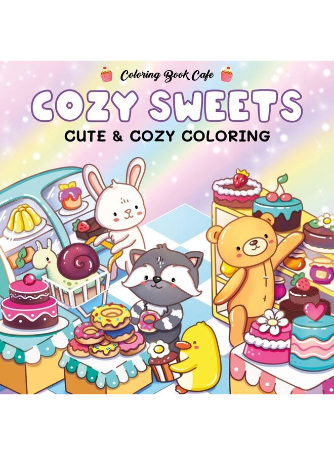 Cozy sweets - Coloring book cafe