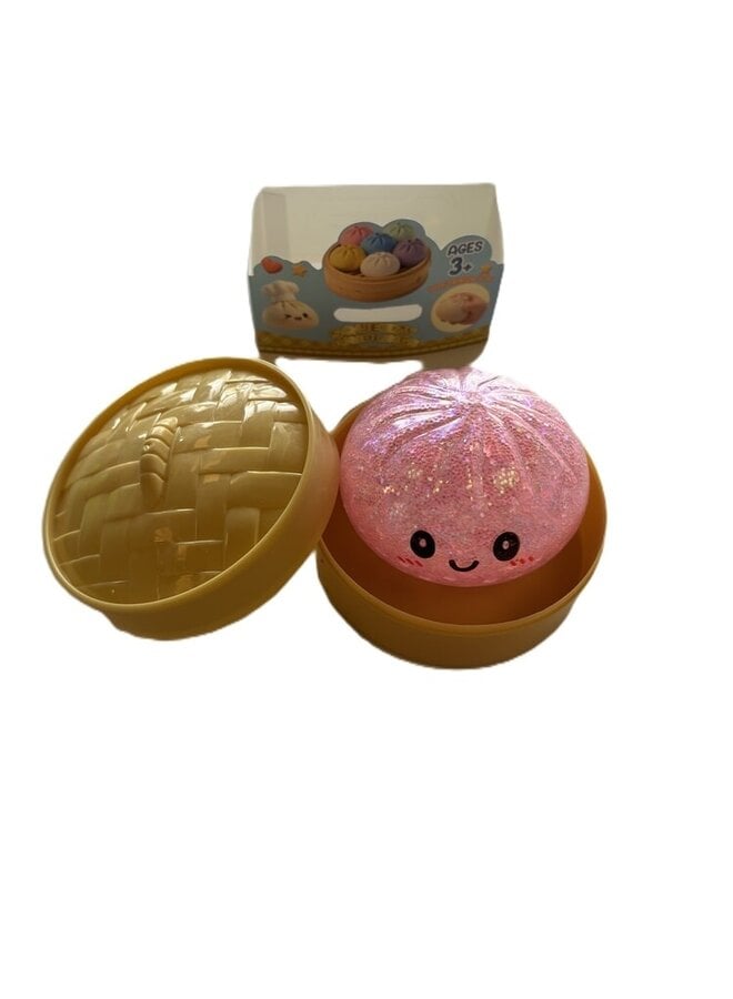 Dumpling squishy - Glitter metallic