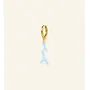 Mable. - Blue coral oorbel