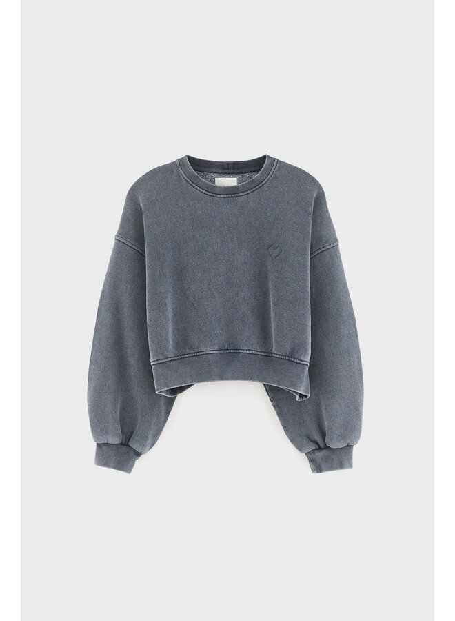 Fenya sweatshirt - Black blue