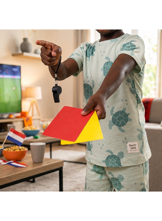 GRATIS scheidsrechtersset bij aankoop van Feetje Premium Summerwear