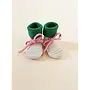 Hvid - Booties – Cream/Grass