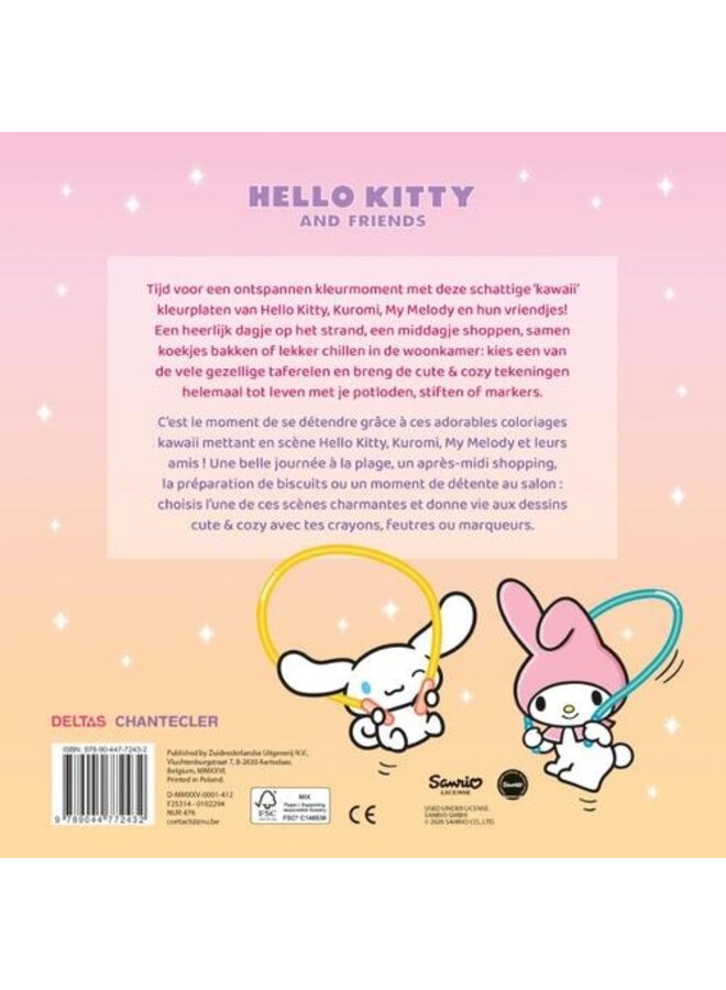 Deltas - Hello Kitty and friends - Cute & cozy color