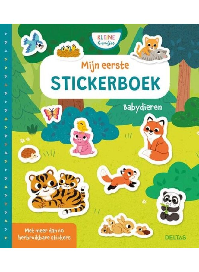 Mijn eerste stickerboek - Babydieren