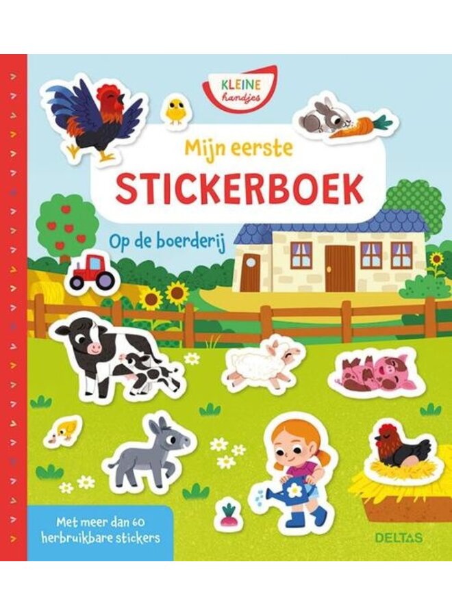 Deltas - Mijn eerste stickerboek - Op de boerderij